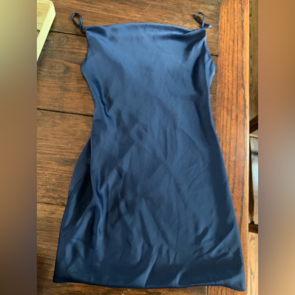 UO Cowl Neck Mini Dress